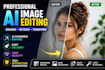 do ai image editing, retouching and background removal