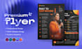 design modern one pager, business one pager, marketing flyer or pitch deck flyer