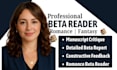 be your beta reader, beta reader fantasy, romance beta reader, alpha reader