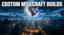 build custom minecraft structures houses bases and castles