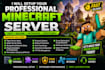 setup your professional minecraft paper, spigot, bungeecord server