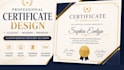 design professional certificate award and appreciation certificates