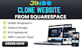 clone squarespace website to jimdo migrate to jimdo squarespace to jimdo website