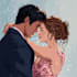 do romance book cover, romance character design,