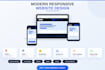 design responsive website using HTML CSS js