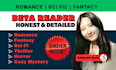 dark romance beta reader fantasy thriller cozy mystery sci fi beta reader horror
