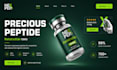 build peptide website research peptide store peptide woocommerce peptide website