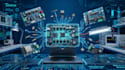 design led driver pcb power electronic pcb esp32 pcb   and schematic design