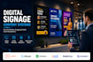 create professional digital signage content and display management systems