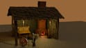 model stylized 3d environments and props in blender
