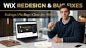 redesign your wix website, fix bugs, and clone any existing site