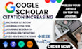 increase google scholar citations, journal citations, and scopus citations