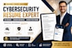 write cybersecurity resume, ats CV and linkedin optimization
