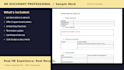 create professional HR documents and onboarding templates