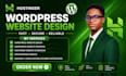 hostinger wordpress website hostinger website design hostinger design redesign