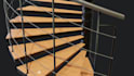 design and render modern 3d staircase, spiral staircase and handrail