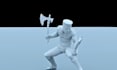 do 3d game character animation 3d game model cartoon rigging unity unreal enigne