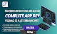 fix flutterflow UI, resolve responsive layout bugs, and clean widget tree