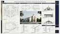 design professional church architectural plans, elevation and foundation drawing