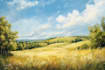 landscape oil painting art