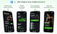 app store graphics, play store graphics, app listing design, aso screenshots