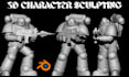 design and sculpt custom tabletop or dnd miniatures for 3d printing
