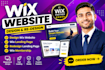 design wix website, wix landing page, redesign wix landing page, wix membership