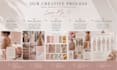 create a professional fashion moodboard