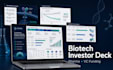 design biotech investor pitch deck and pharma slides in powerpoint or canva