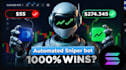create trading bot, telegram trading bot, pump fun sniper bot erc20 solana bot
