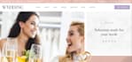 design squarespace wedding planner website
