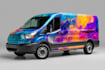 do clean and professional car wrap, vehicle wrap design