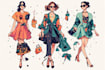 design and illustrate fashion collections