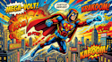 design an amazing superhero pop art