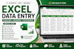 do accurate UK payroll data entry, data cleaning and excel data formatting
