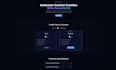 develop a responsive landing page or single page webs using HTML CSS javascript