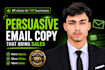 be email copywriter for nurture, sales, cold email sequences