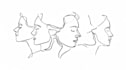 draw one line art ,vector line art illustration beautifully