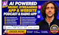 do music streaming website app like spotify flutter music app with subscription