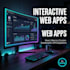 create landing page, web development and optimization
