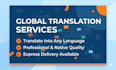 provide professional translation in multiple languages