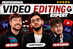 create talking head and documentaries style video editing
