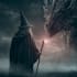 create fantasy book covers with dragons, wizards, and magic
