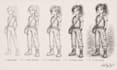 draw professional character sketches expression sheets and turnaround sheets