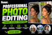 design professional photo editing, retouching and bg removal