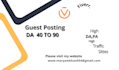 publish a technology guest post with tech backlinks