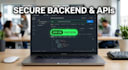 build secure API or graphql backend in node js and c sharp