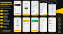 develop taxi booking app, ride hailing, ride sharing driver app, passenger app