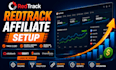 setup redtrack affiliate and referral tracking system for your business