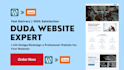 do duda website design, duda website redesign duda website using duda builder
